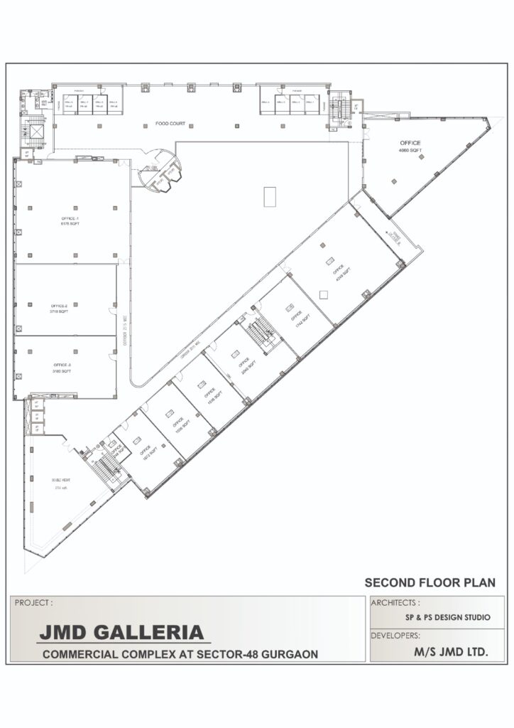 Jmd Galleria 2nd Floor Plan