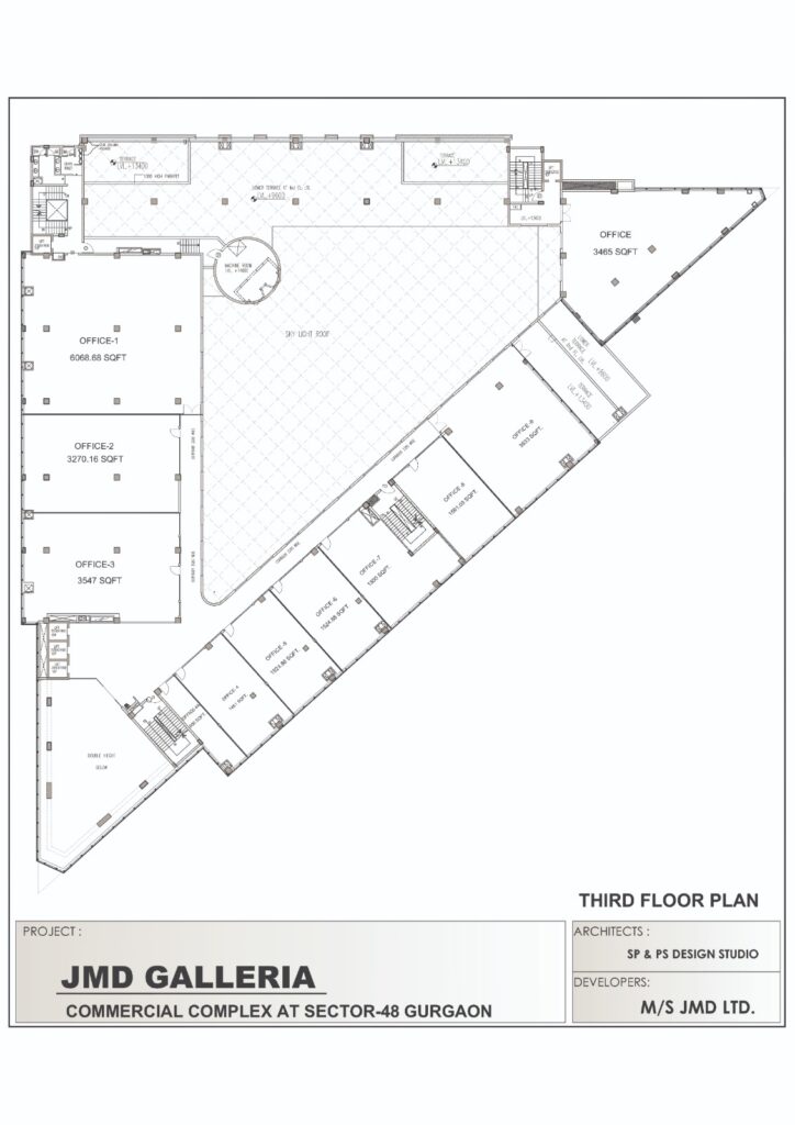 Jmd Galleria 3rd Floor Plan