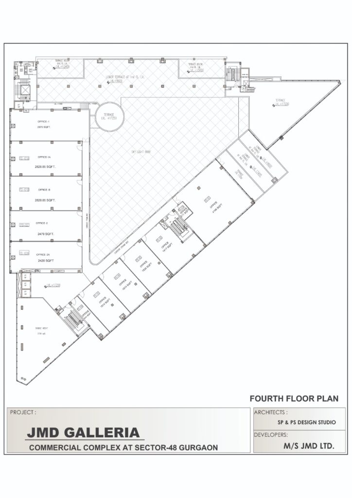 Jmd Galleria 4th Floor Plan