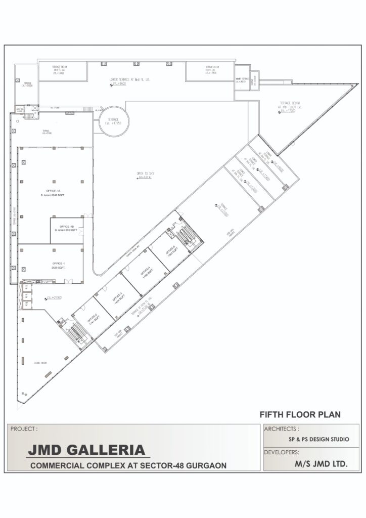Jmd Galleria 5th Floor Plan