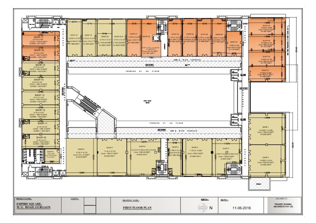 Empire Square 1st Floor Plan