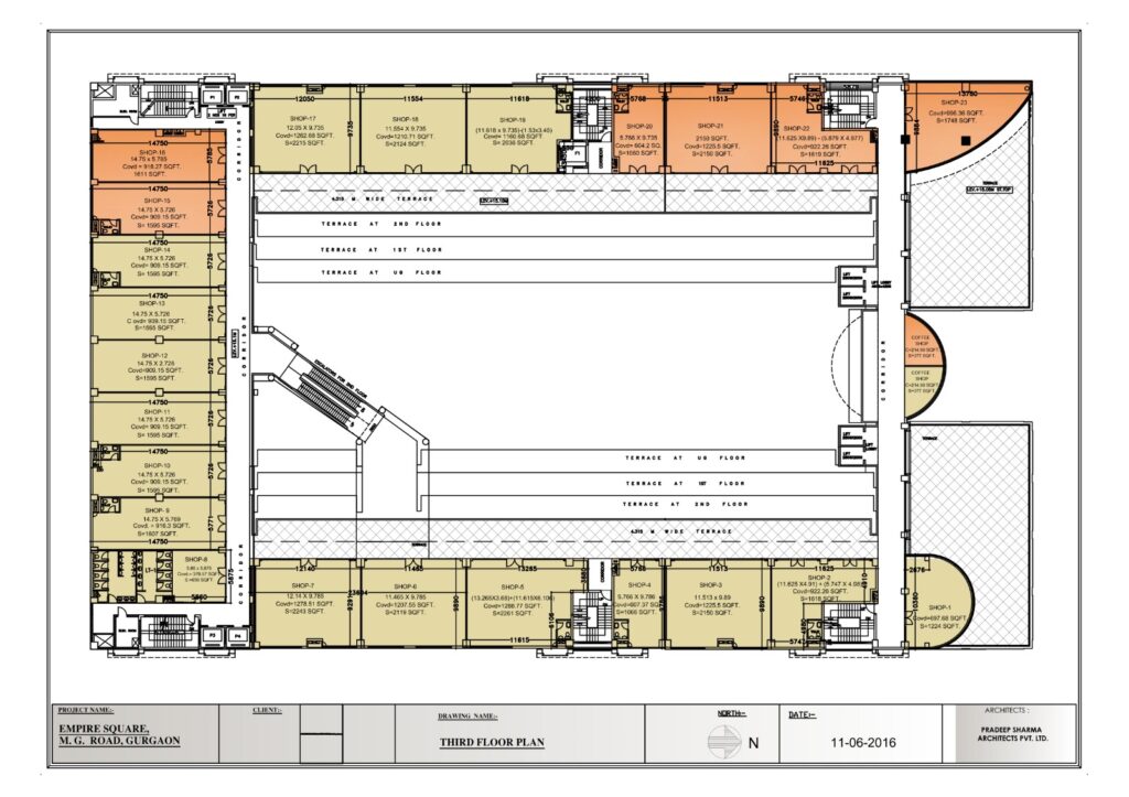 Empire Square 3rd Floor Plan