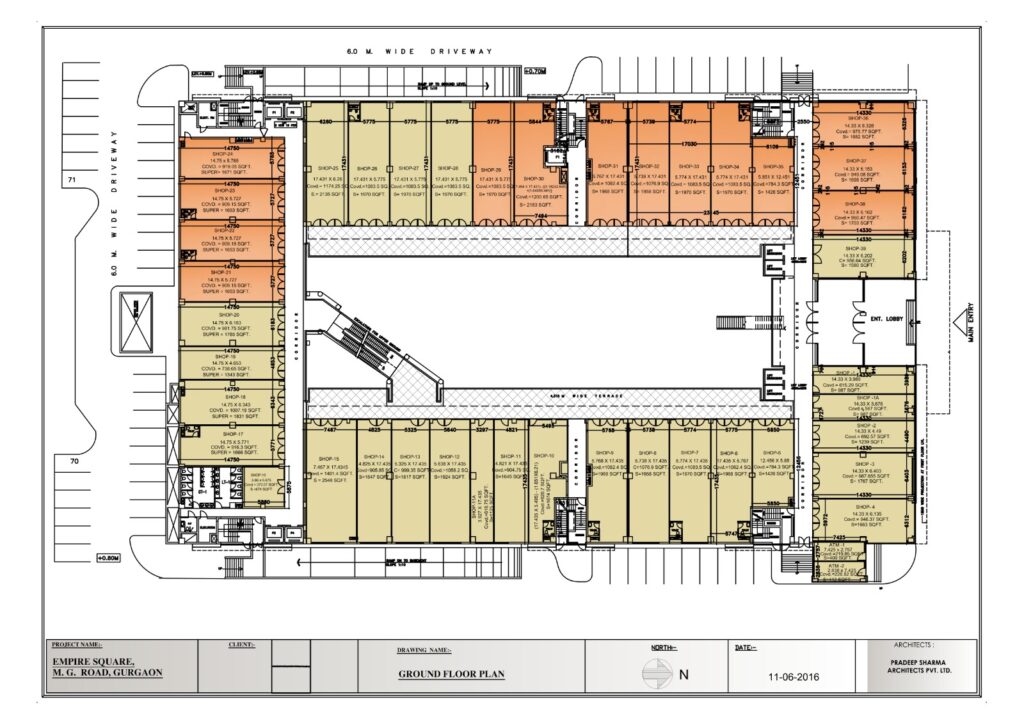 Empire Square Ground Floor Plan