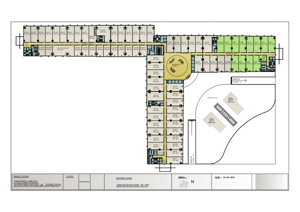 JMD Megapolis Floor Plan