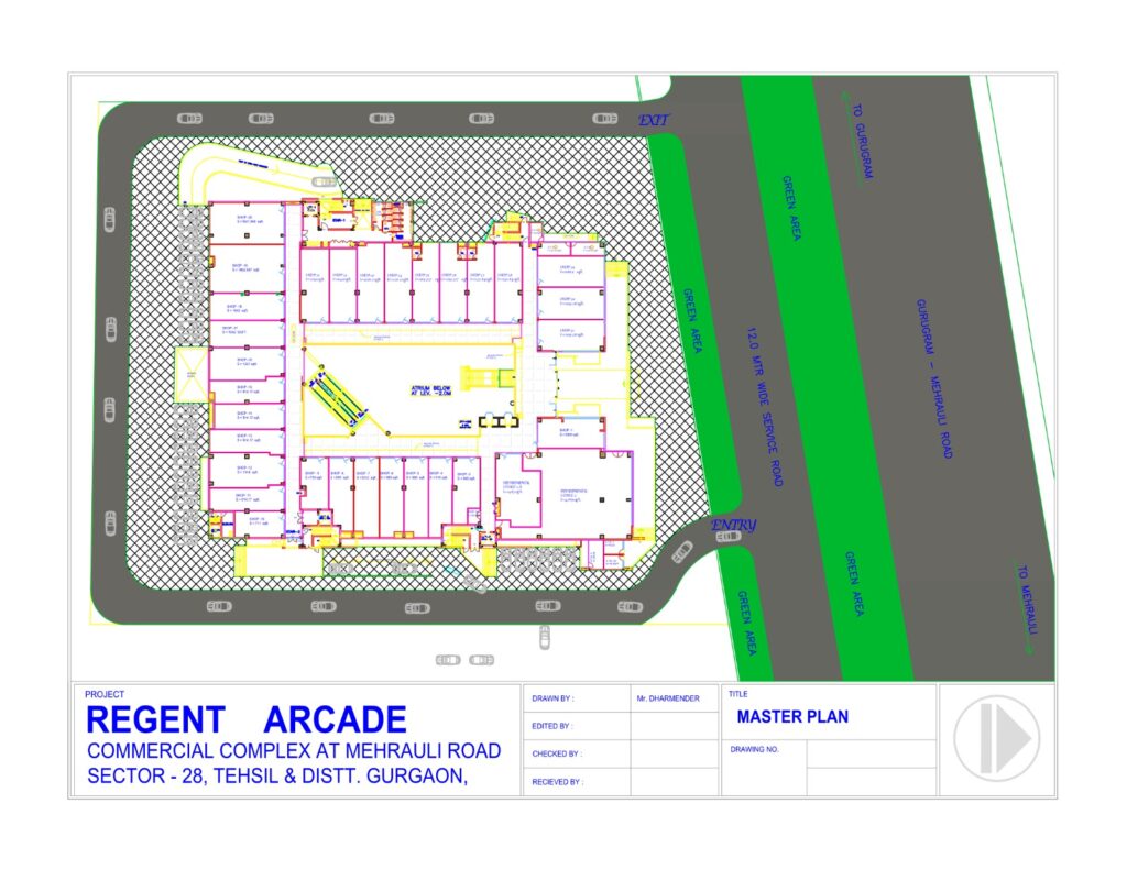 JMD Regent Arcade Floor Plan